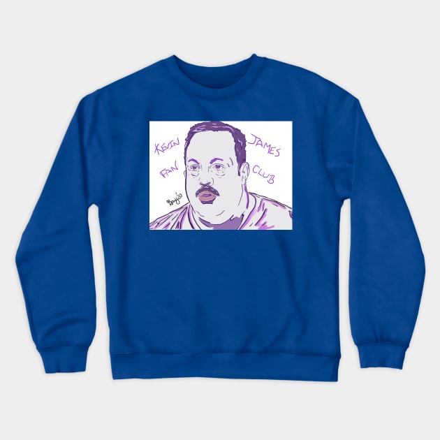 Kevin James Fan Club Crewneck Sweatshirt by The Miseducation of David and Gary